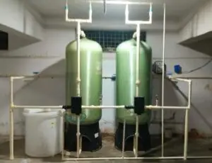 Actual Image Of Water Softner in Building